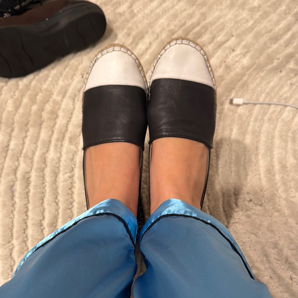 Chic Black and White Espadrilles for Everyday Style